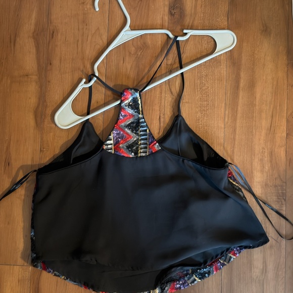 Forever 21 Multicolor Patterned Crop Top - Picture 2 of 2
